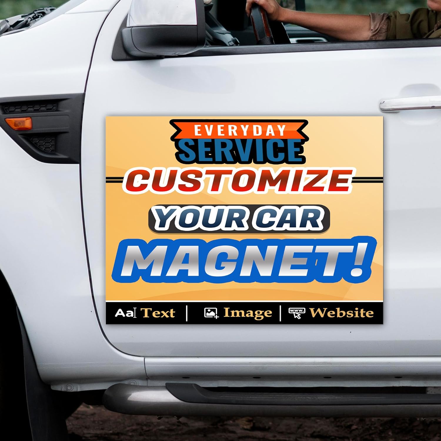 Printable magnetic sheet