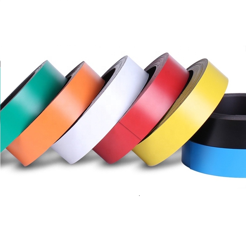 Writable Magnetic Rubber Sheet with Customizable Colors used for Whiteboards and Education