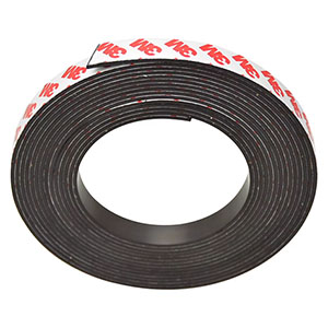 Rubber magnetic strip