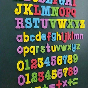 Alphabet Rubber Magnets