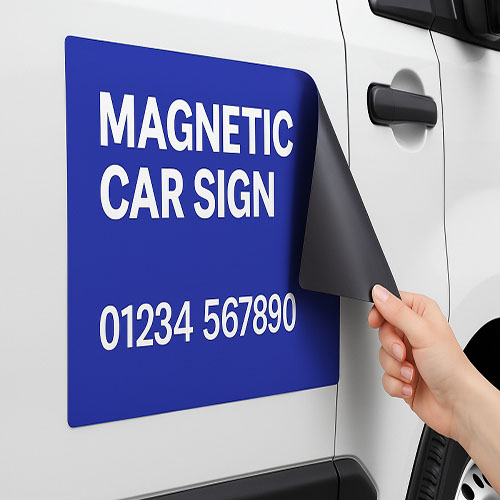 car magnet signs