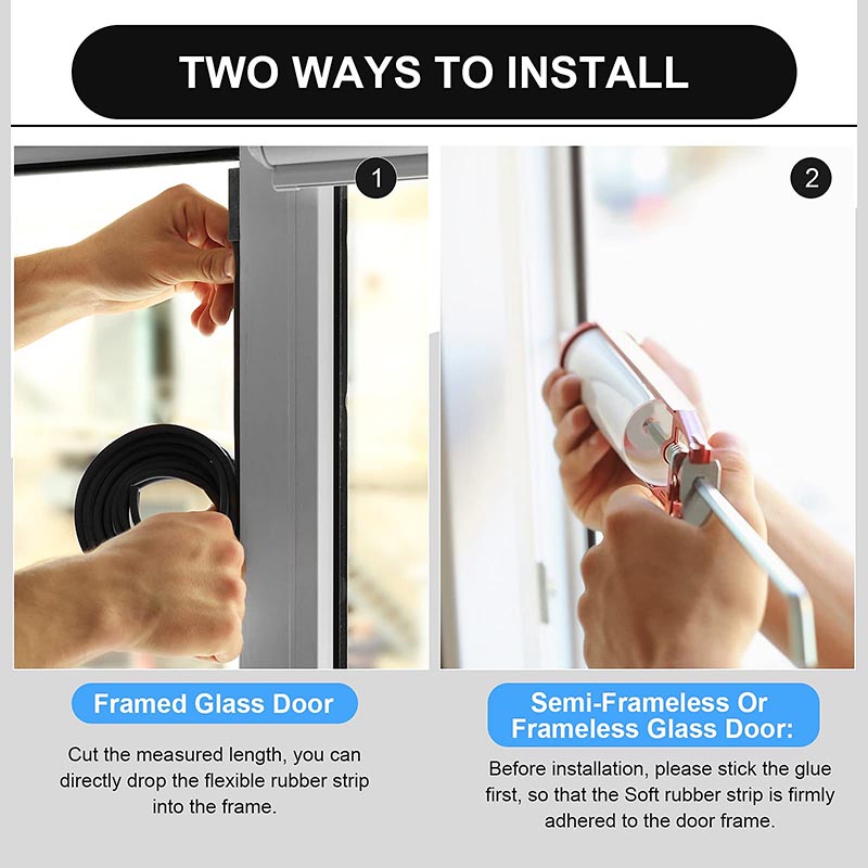 Rubber Magnetic Door Seal Strip