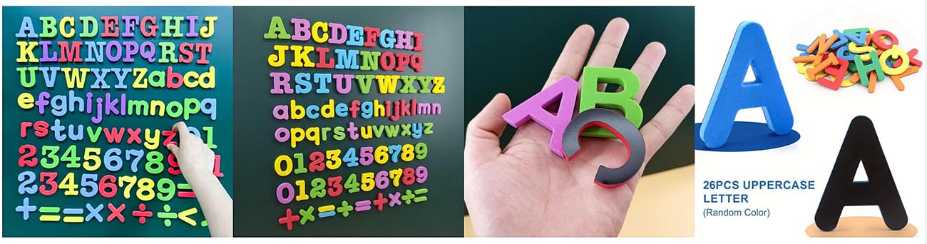 Magnetic Letters And Numbers For Classroom