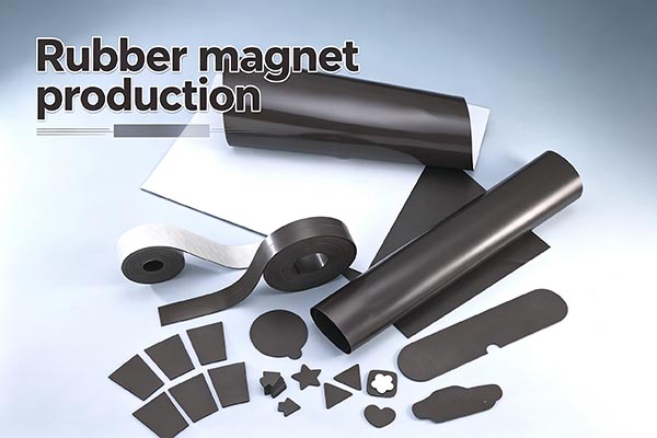 Die Cut 3M Adhesive Rubber Magnetic Sheet