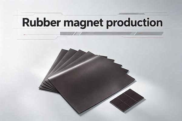 Die Cut Rubber Magnetic Sheet
