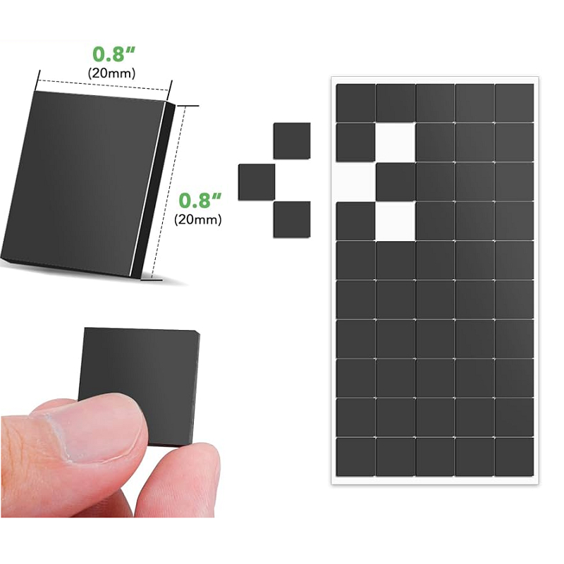 Pre-cut Rubber Magnet Magnetic Sheet