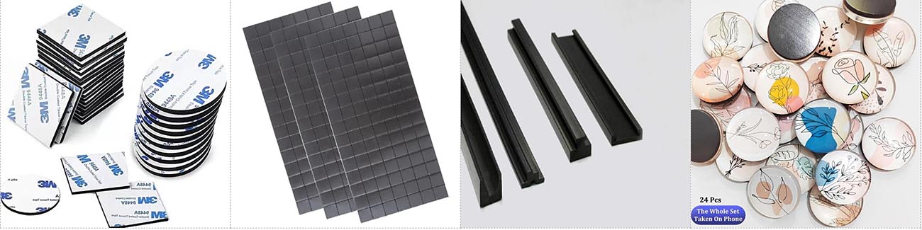 Rubber magnet application