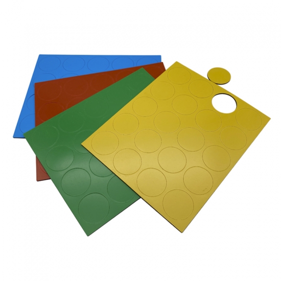 Flexible rubber magnet